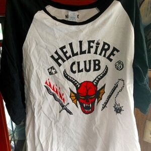 Netflix hell fire club long sleeve shirt